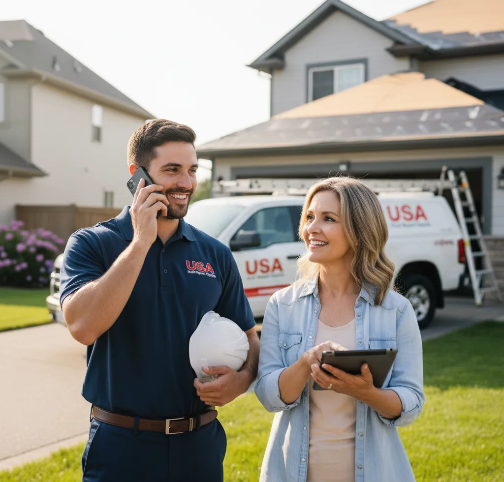 USA Roof Repair Experts customer support in Chesterfield